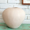 Textured Nude Clay Vase