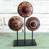 Wooden Ethnic Gasing Set of 3 (Small)