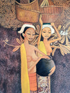 Two Balinese Woman Painting 150cm x 120cm
