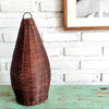 Tall Teardrop Rattan Lamp Shade