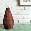 Tall Teardrop Rattan Lamp Shade