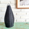 Tall Teardrop Rattan Lamp Shade