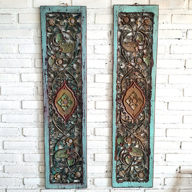 Rustic Carved Wooden Wall (W)_CPCP