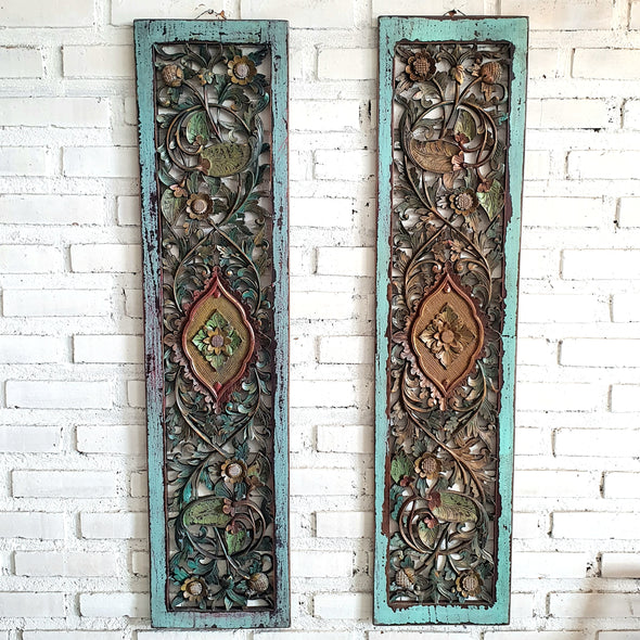 Rustic Carved Wooden Wall (W)_CPCP