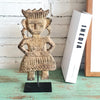 Antique Tribal Wooden Figure on Stand