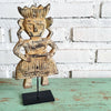Antique Tribal Wooden Figure on Stand