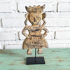 Antique Tribal Wooden Figure on Stand