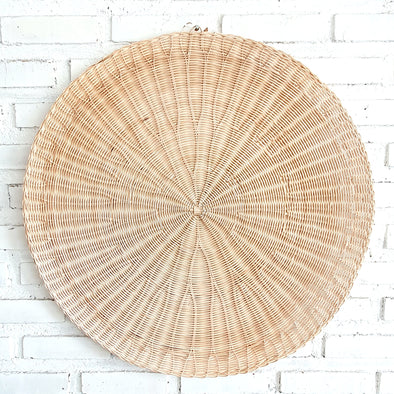 Rattan Plate Wall Decor