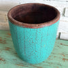 Antique Wooden Pot