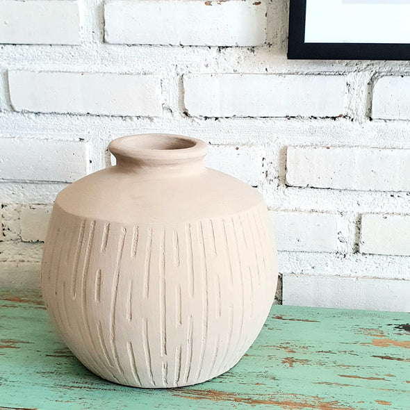 Nude Clay Pottery Vase