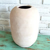 Minimalist Cylindrical Clay Vase