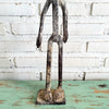 Rustic Wooden Farmer Statue (Large)