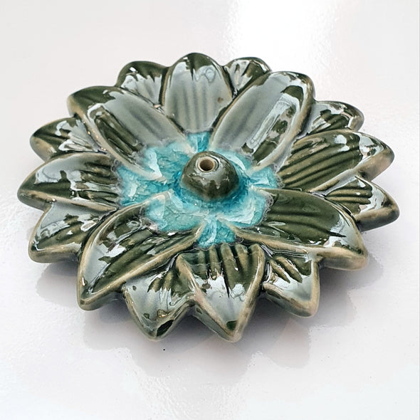 Lotus Ceramic Incense Holder3