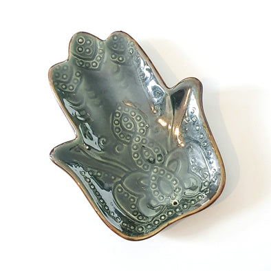 Ceramic Hand Incense Holder
