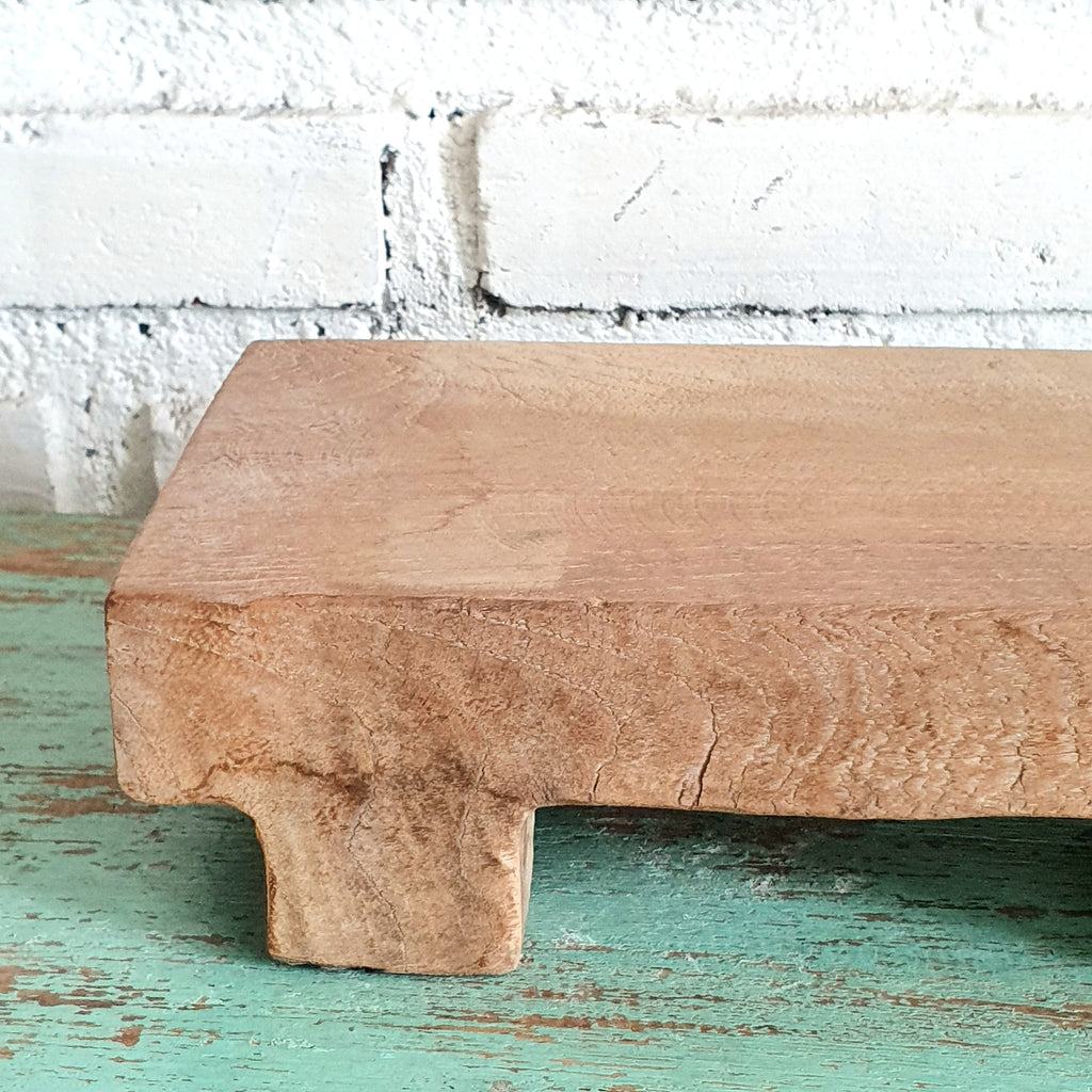Rustic Solid Wood Display Risers (W)_JOS – Canggu & Co