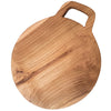 Round Shaped Teak Cutting Or Serving Board