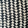 Black & Natural Aztec Triangle Motif Cushions With Fringe