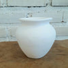 Small White and Antic Pottery Vase