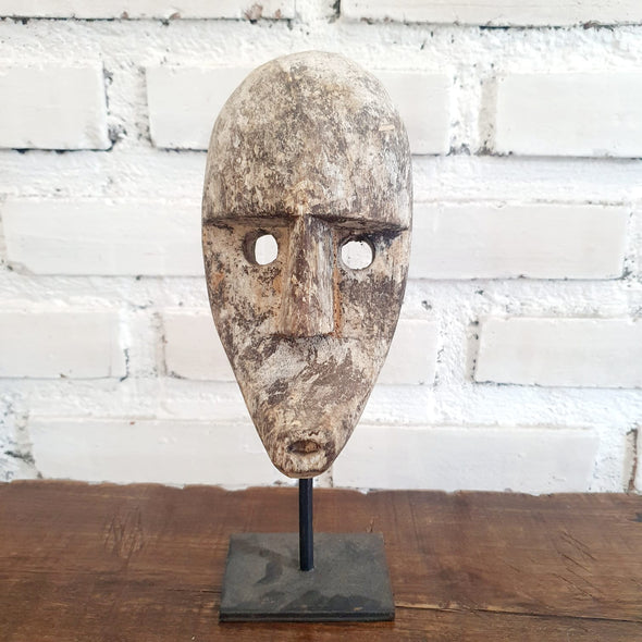 Tribal Wooden Face Mask