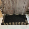 Multicolor Rectangle Floor Mat with Edge