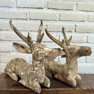 Wooden Antique Deer