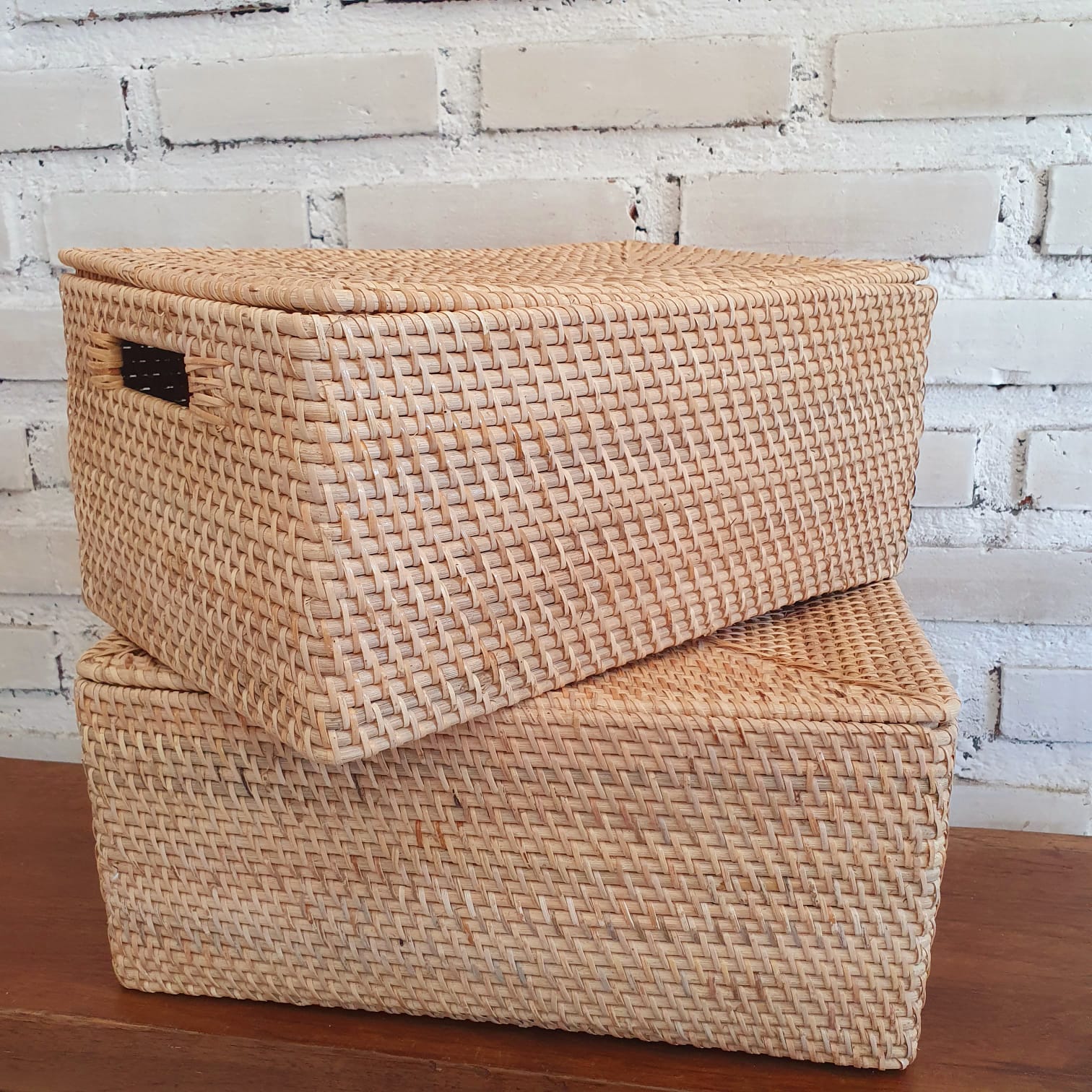Rattan Box with Lid – Canggu & Co
