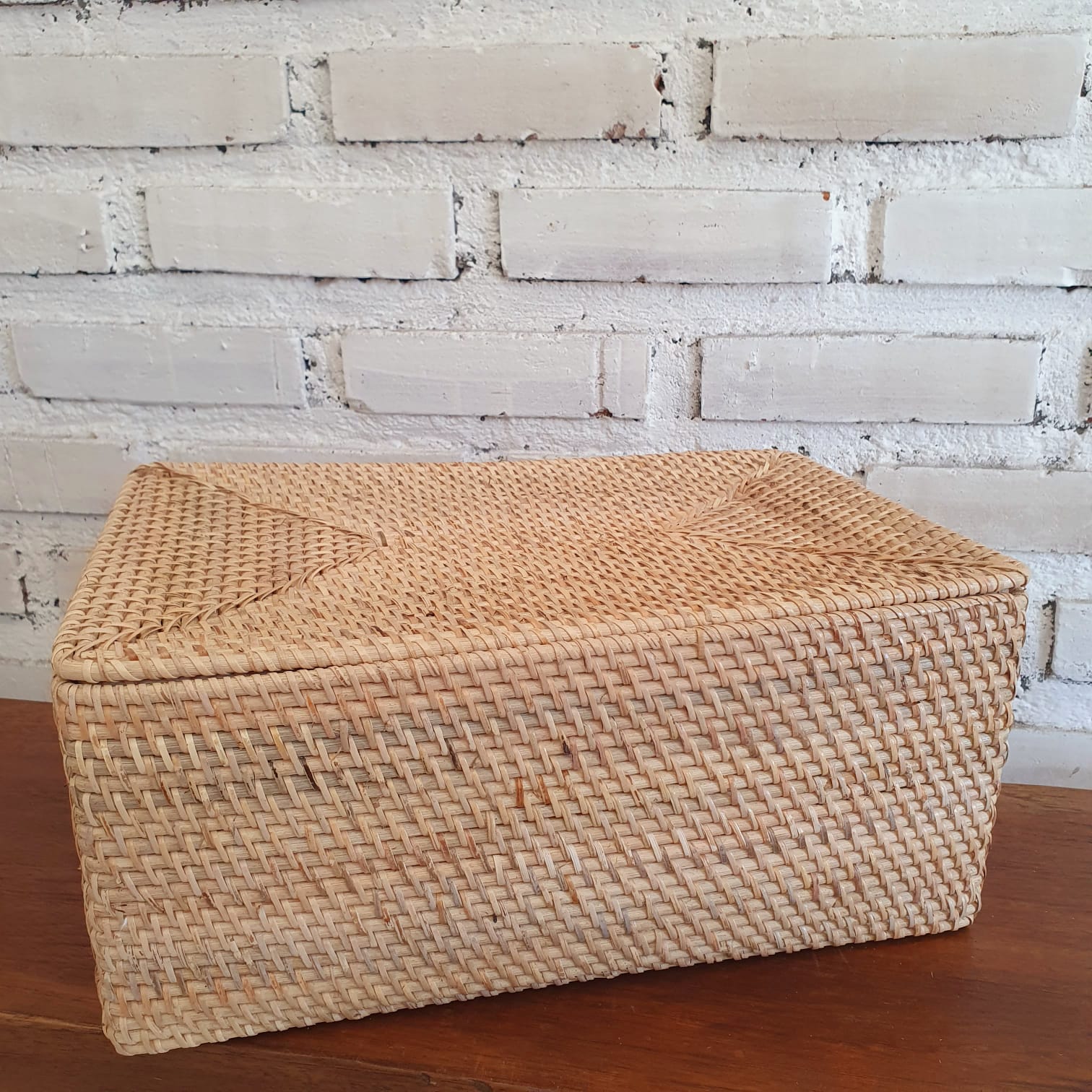 Rattan Box with Lid – Canggu & Co