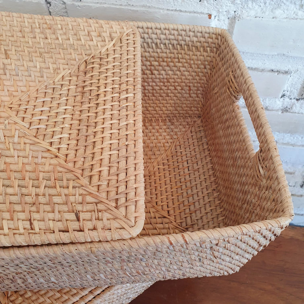 Rattan Box with Lid – Canggu & Co