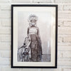 Balinese Photo Frame (Black Medium)