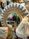 New Round Macrame Mirror