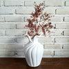 Flowery Bottle Shape Vase