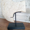 Marble Axe Stone with Stand (W)