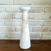 Carved Pillar Wooden Candle Holder02 (Extra Small Set 3)