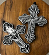 Cross Resin Hanging Decor