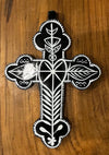 Cross Resin Hanging Decor