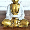 New Antique Small Resin Sitting Buddha Statue