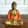 New Antique Small Resin Sitting Buddha Statue