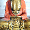 New Antique Large Resin Sitting Buddha Statue