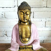 New Antique Large Resin Sitting Buddha Statue