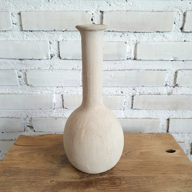 Multi Color Tall Pottery Vas Bottle