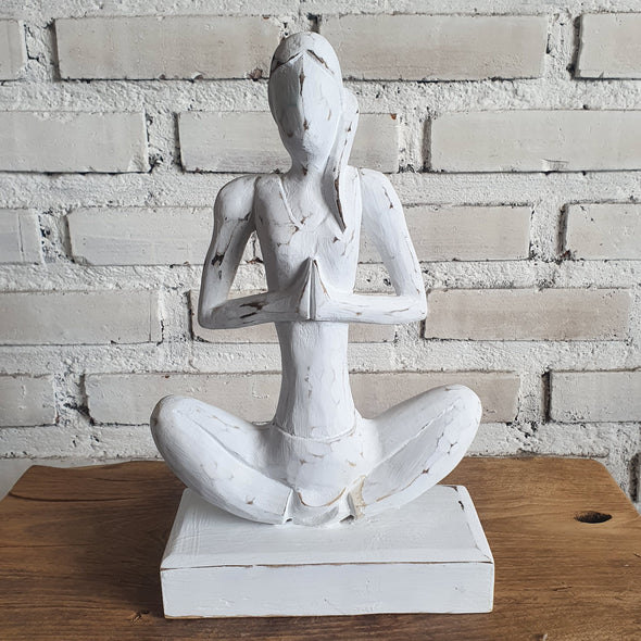 Wooden Yoga with Stand