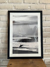 Surfing In The Sea Photo Frame (Black Medium)