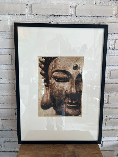 Buddha Photo Frame (Black Medium)