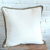 New Plain Cotton Cushion with Edge (Green)