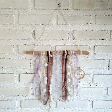 Wooden Lace Dream Catcher (W)