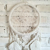 Round Leaf  Macrame Dream Catcher2 (W)