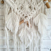 Diamond Leaf Macrame Dream Catcher (W)