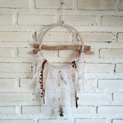 Round Lace Dream Catcher (W)