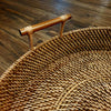 Nadine Rattan Tray with Handle (W)