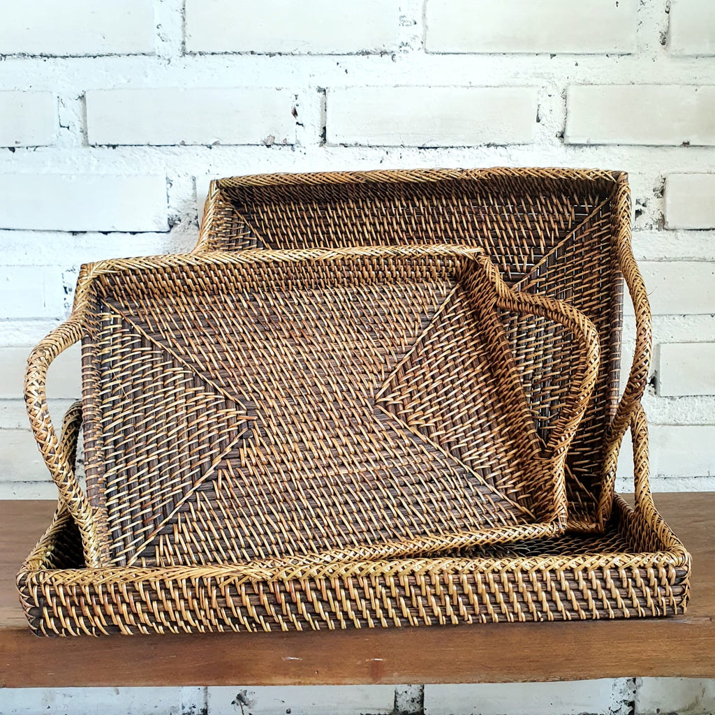 New Rattan Tray – Canggu & Co